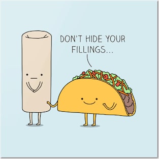 Burrito or Taco? Posters and Art